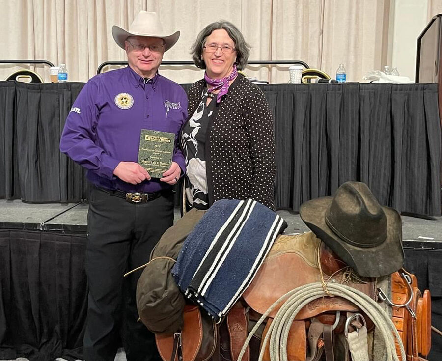 Sheriff Leo C Dutton Given 2022 Children’s Crime Fighting Award